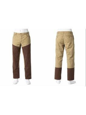 Field & Stream brush briar Hunting Pants Brown Tan Cotton Outdoor Workwear 38x30